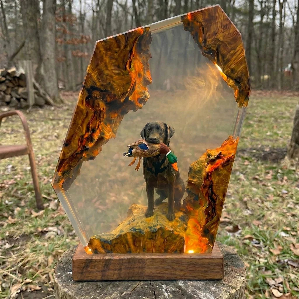 Scarlett's Resin Lamps